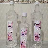 گلاب فوق ممتاز مهدی عطر گیری نشده غلیظ (نیم لیتر کامل)