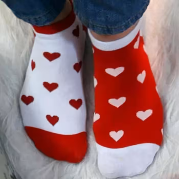 جوراب قلبی تا به تا