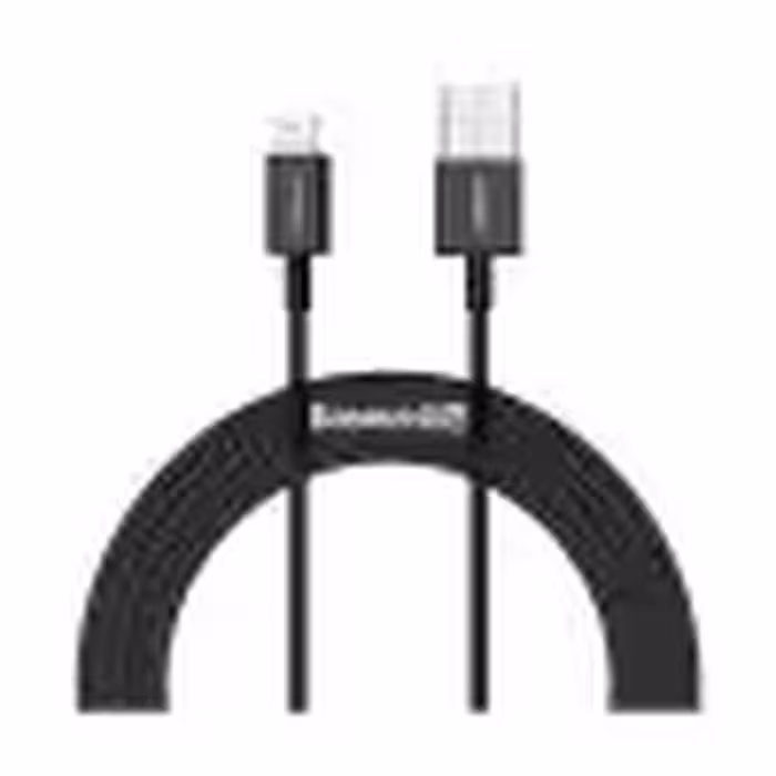 کابل شارژ سریع USB به  Lightning باسئوس مدل CALYS-A03 (1 متری/ 2.4A)