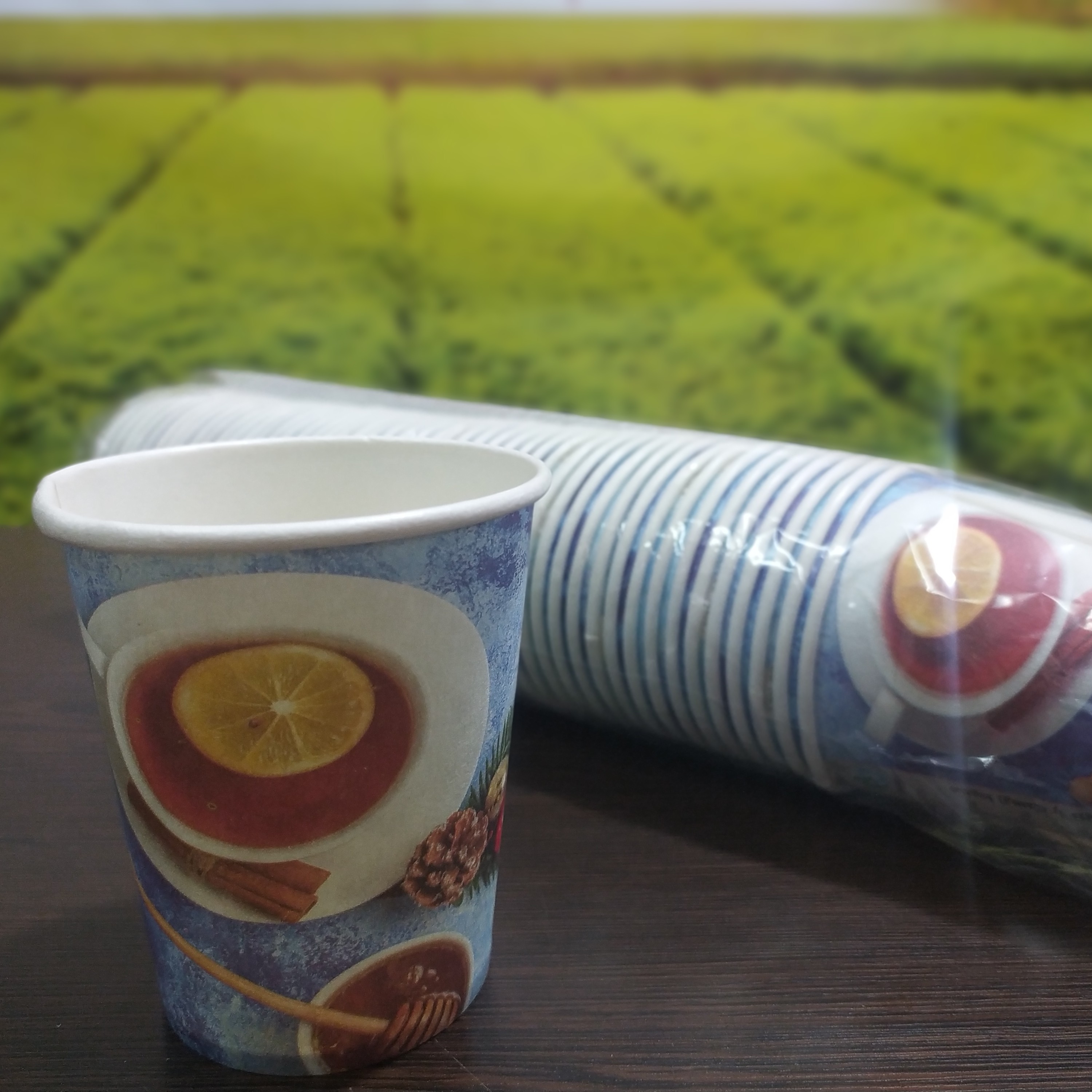 لیوان کاغذ 50 عددی 220 سی سی دارای سیب سلامت