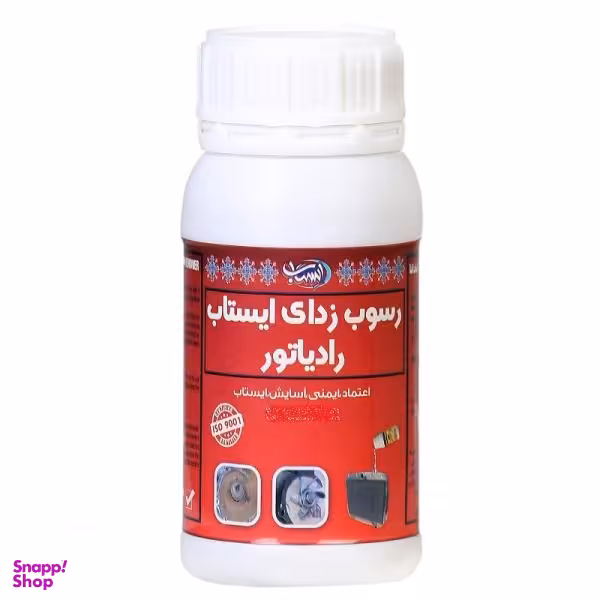 مایع رسوب زدا رادیاتور خودرو ایستاب کد s4 وزن 300 گرم