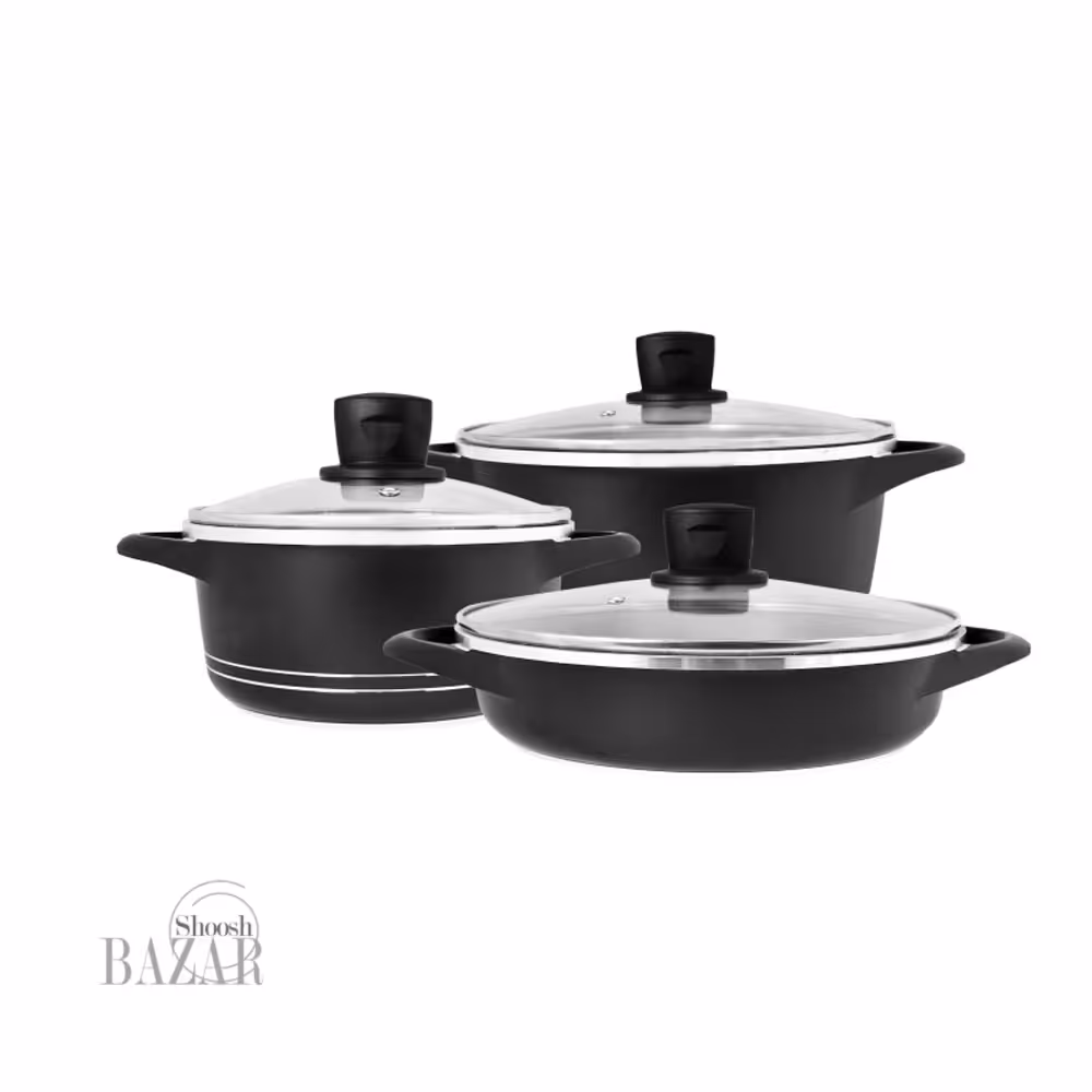 سرویس قابلمه 6 پارچه ام جی اس مدل IB-2428TD32