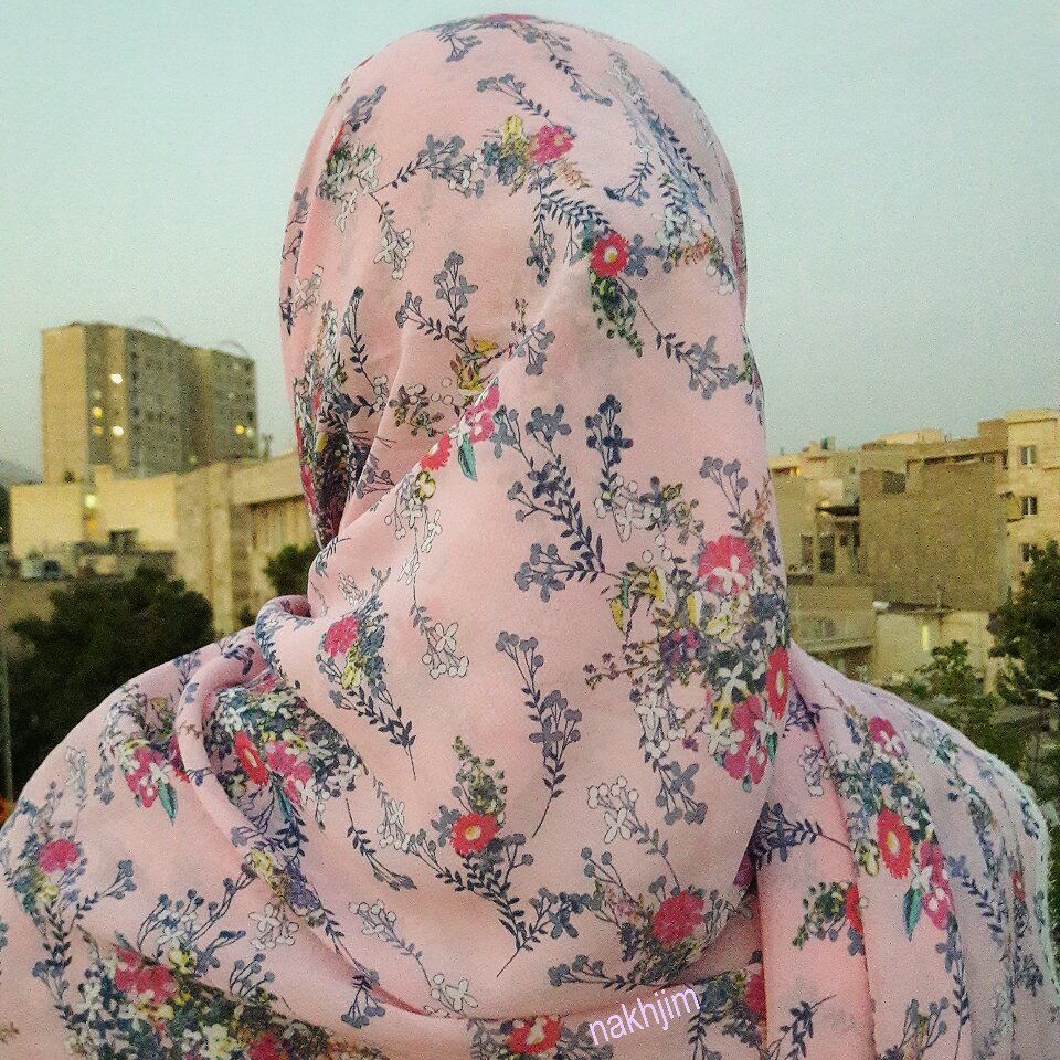 روسری حریر ژرژت