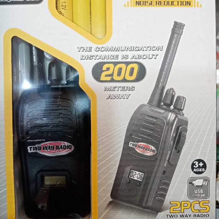 بی سیم شارژی برد بالا (200متر) اصلی اعلا بیسیم واکی تاکی