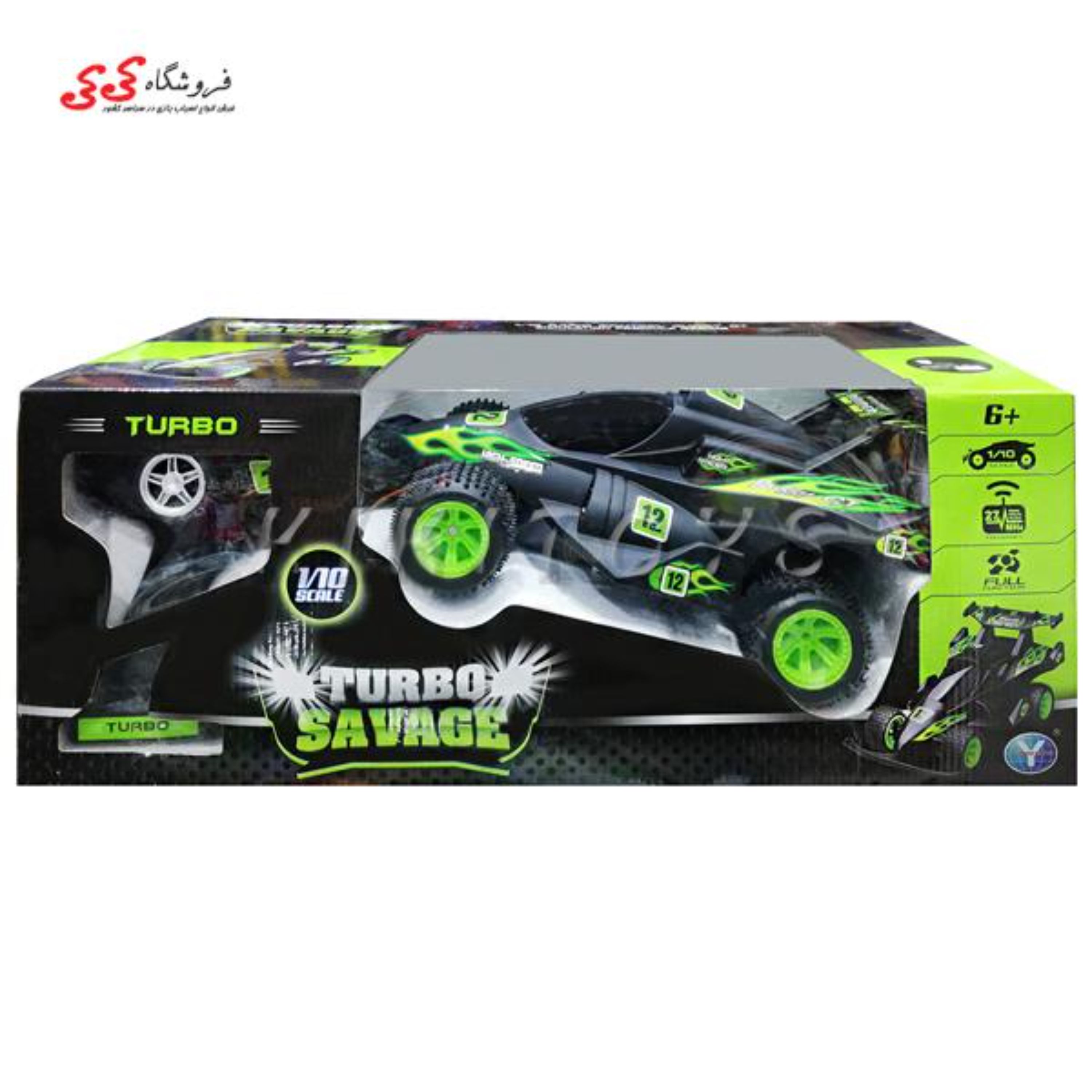 ماشین کنترلی باگی اسباب بازی بزرگ TURBO SAVAGE YDF212R