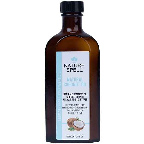 روغن مو و بدن نیچر سپیل NATURE SPELL مدل روغن نارگیل حجم 150 میل