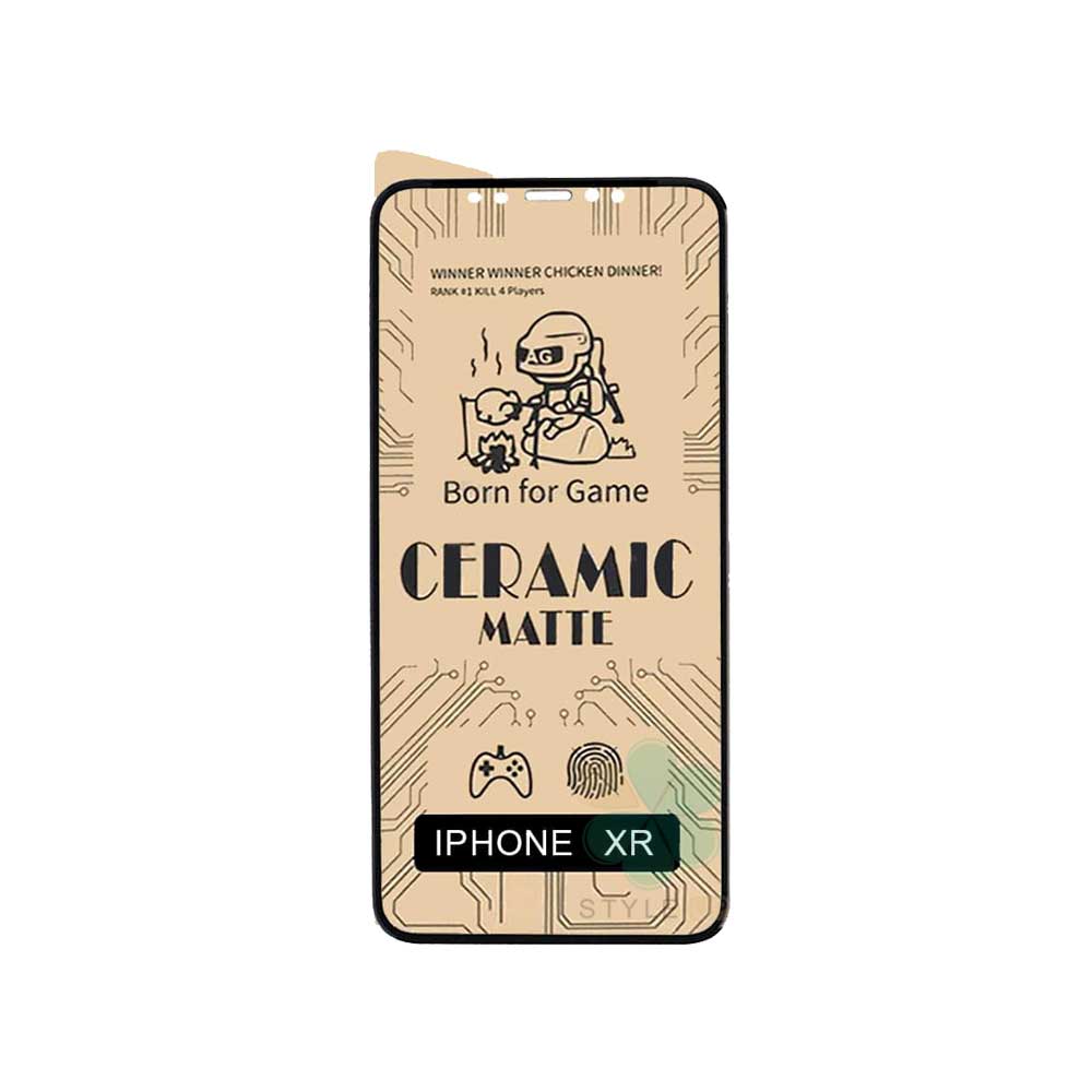 گلس سرامیکی مات گوشی موبایل آیفون Apple iPhone XR