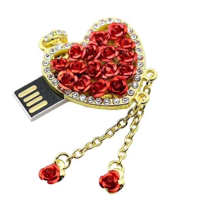 فلش 32 گیگ طرح قلب