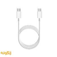 کابل شارژ USB-C به USB-C و دیتا - زنگوله
