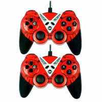 دسته بازی شوک دار اکسل مدل X-204 بسته 2 عددی