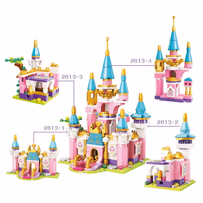 ساختنی کیومن مدل قصر پرنسس لیا کد 2-2613