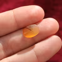 سنگ عقیق یمنی رگه دار یا شجر دار بسیار زیبا و خاص