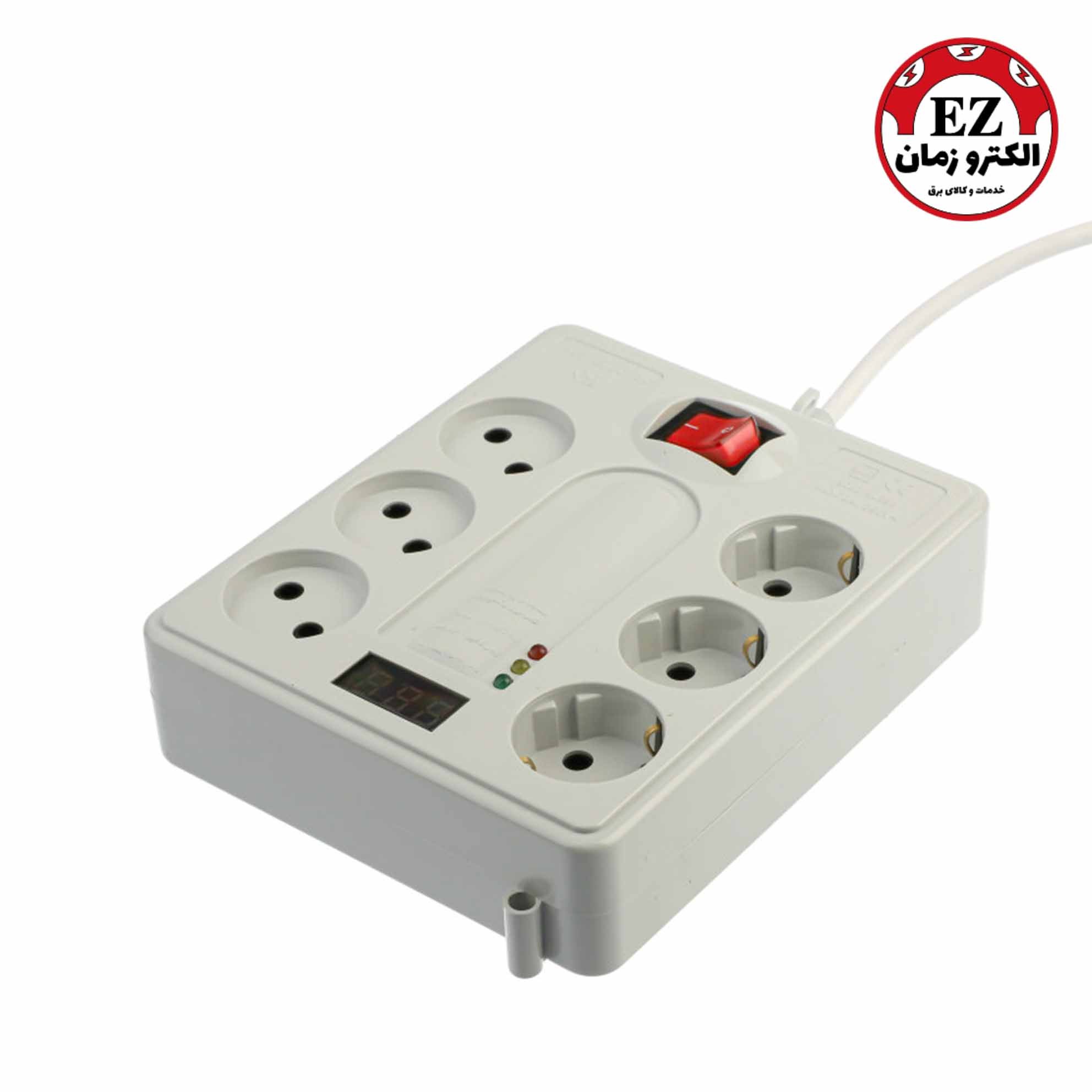 محافظ 6 خانه دیجیتالی با کابل 18 متری
