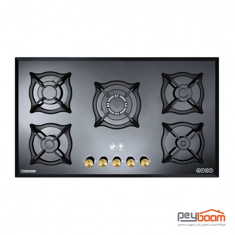اجاق گاز صفحه ای درخشان مدل G615