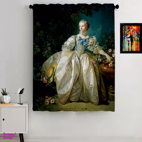 پرده مدل C2-50703 سایز 140×190 سانتی متر