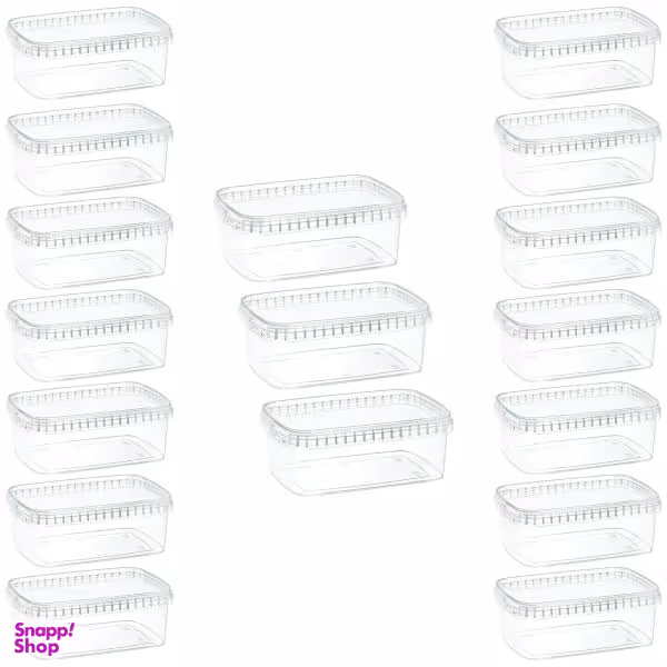 ظرف نگهدارنده مدل 1000C بسته 17 عددی