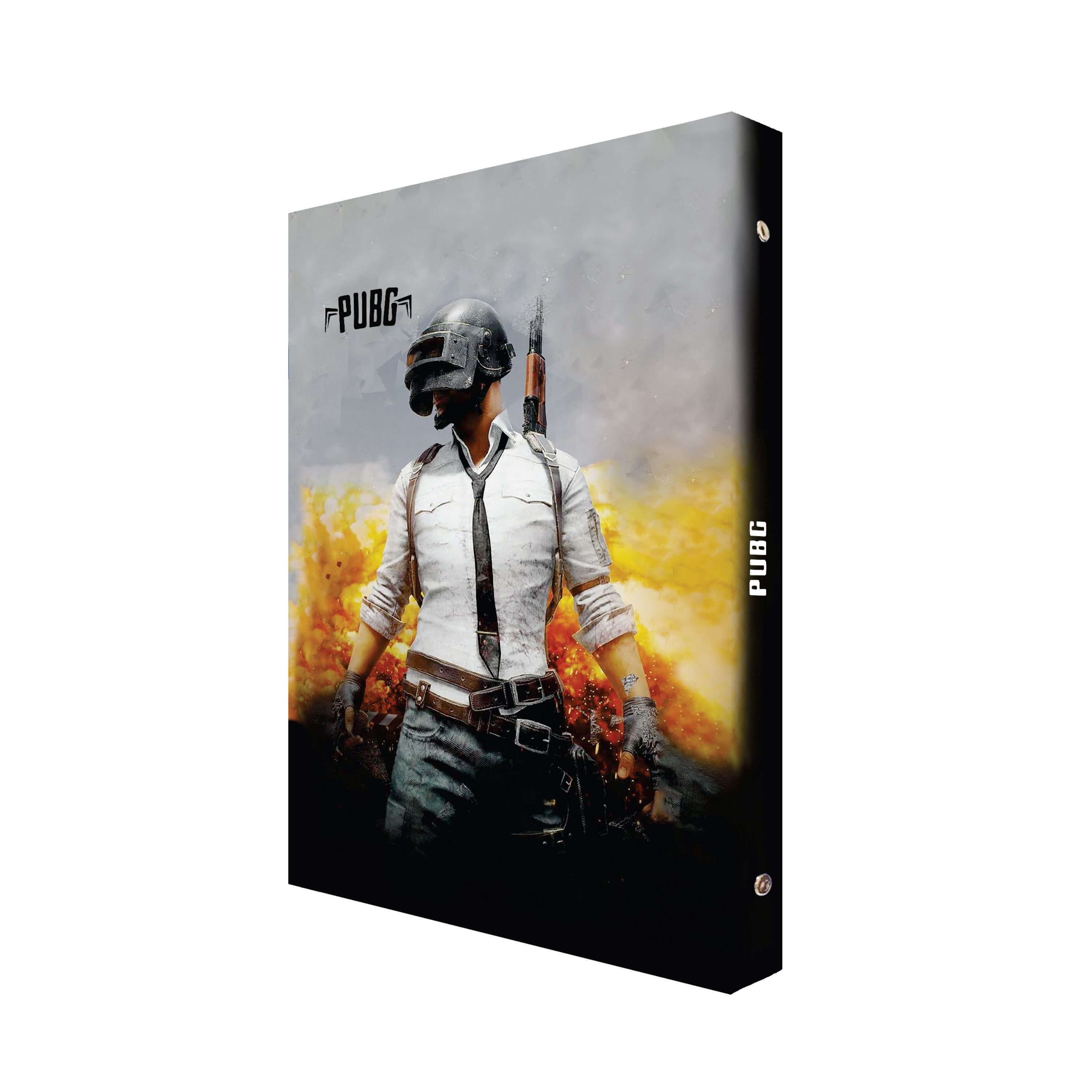 دفتر کلاسوری 100 برگ پدیده نقش مدل 26 حلقه کالکشن game طرح پابجی Pubg کد 03