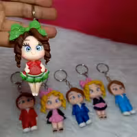 جاکلیدی دخترانه وپسرانه-آویز دخترانه و پسرانه-جاسوئیچی-سرکلیدی دختر و پسر-گلدونه