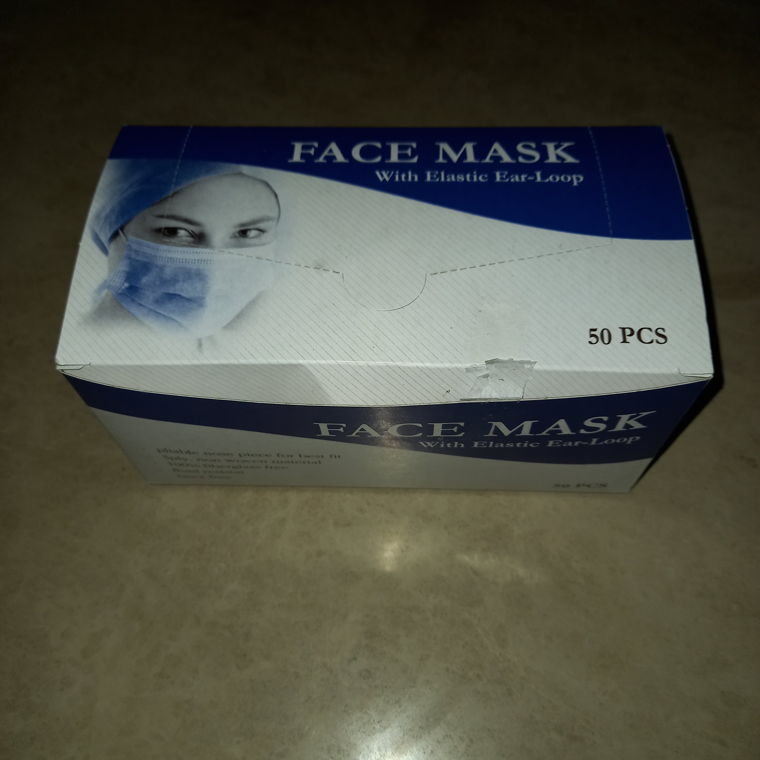 ماسک سه لایه  50 ععدی  پرسی