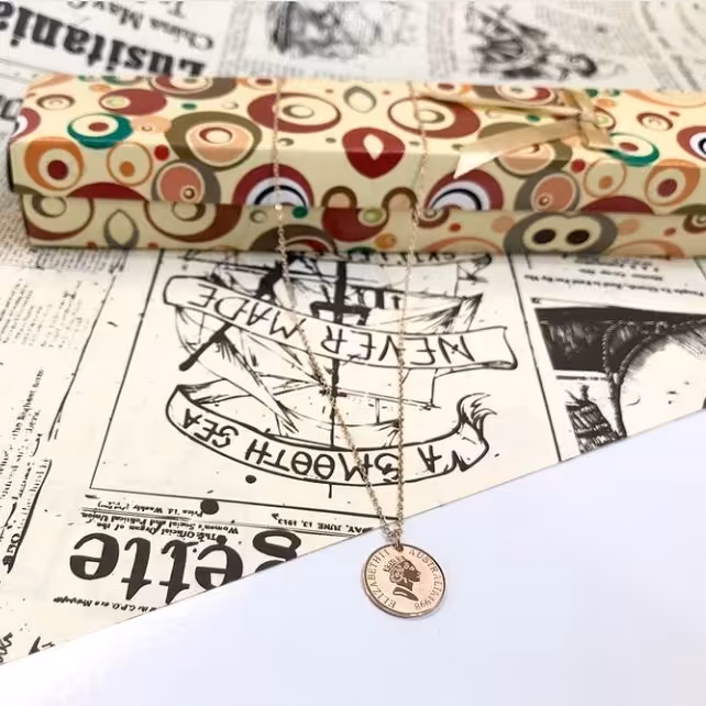 گردنبند الیزابت استیل زنانه و دخترانه