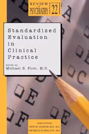 [PDF] دانلود کتاب Standardized Evaluation In Clinical Practice, 2003