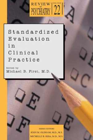 [PDF] دانلود کتاب Standardized Evaluation In Clinical Practice, 2003
