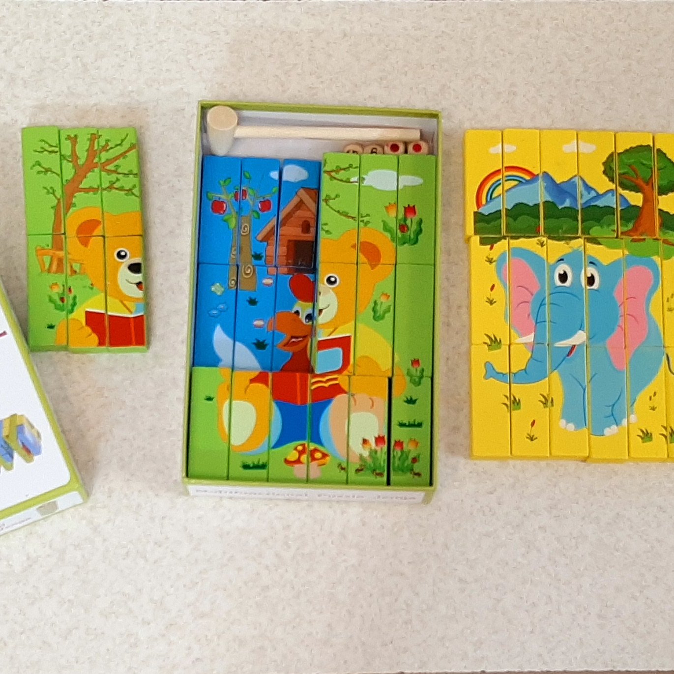 جنگا چند منظوره چوبی