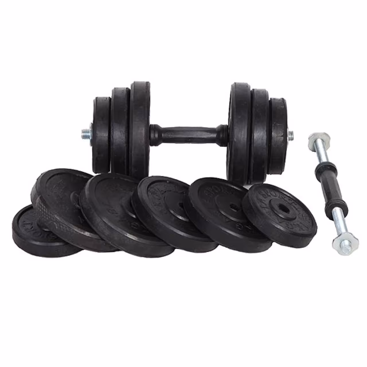 دمبل مدل 2-A3 وزن 20 کیلوگرمی بسته 2 عددی