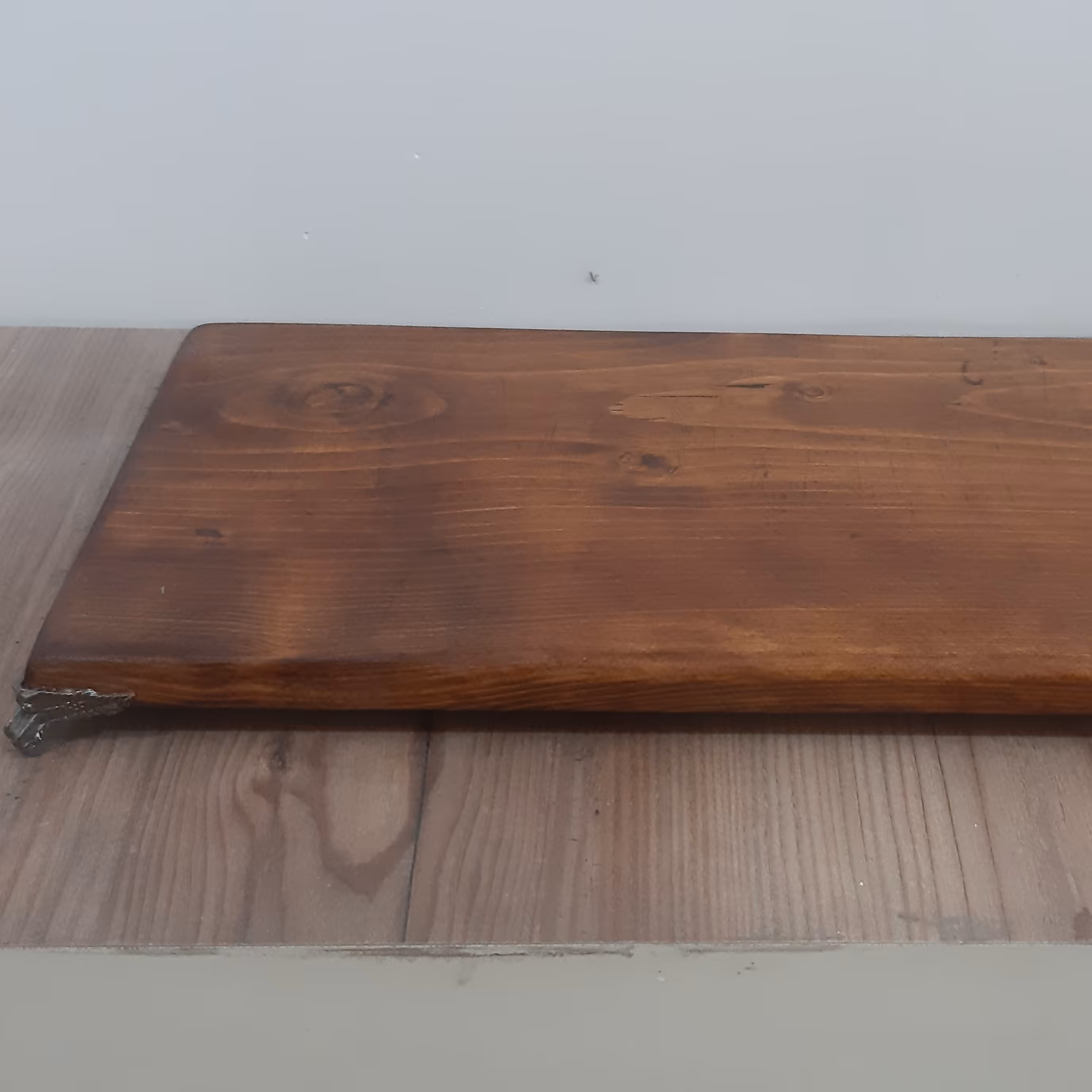 رایزر چوبی یک تیکه با پایه فلزی طرح طاوس 