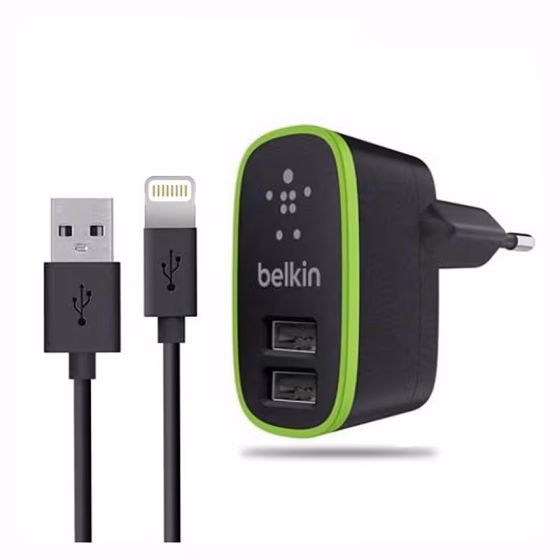 شارژر دیواری بلکین مدل Home Charger مخصوص آیفون و  آیپد