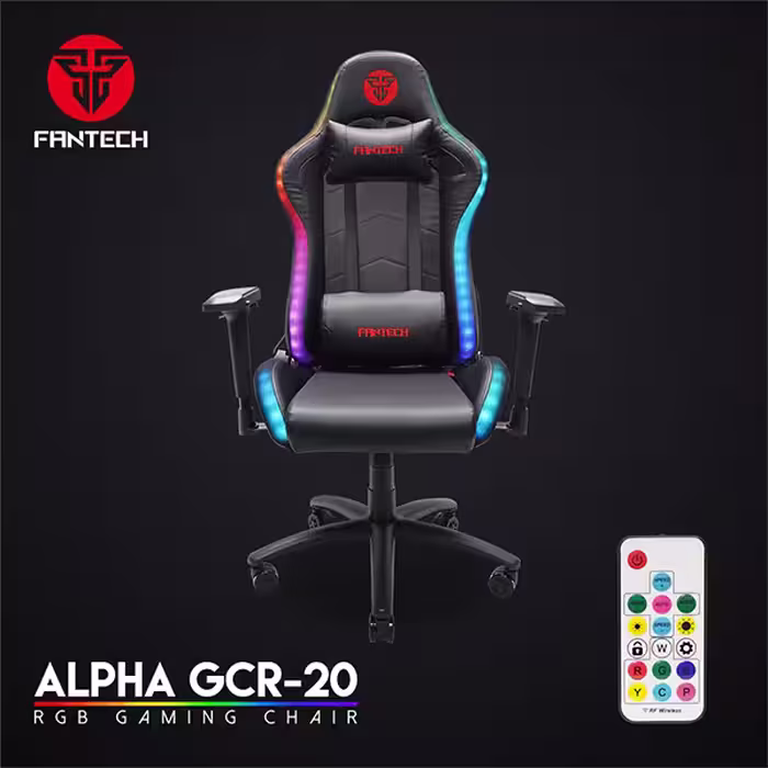 صندلی گیمینگ فن تک Fantech Alpha GCR-20 RGB(اسمبل شده)