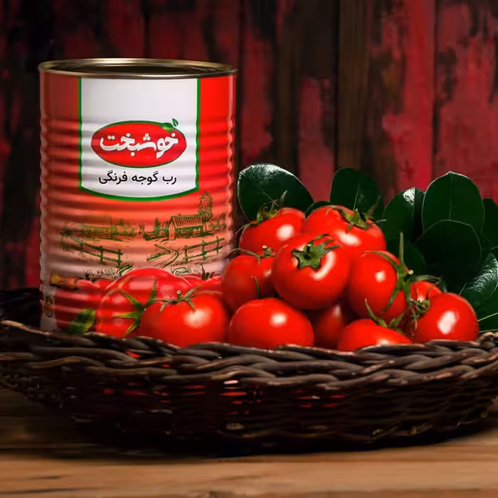 رب گوجه فرنگی 4 کیلویی خوشبخت