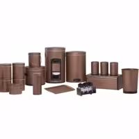 سرویس 23 پارچه رنگ مسی بهاز کالا