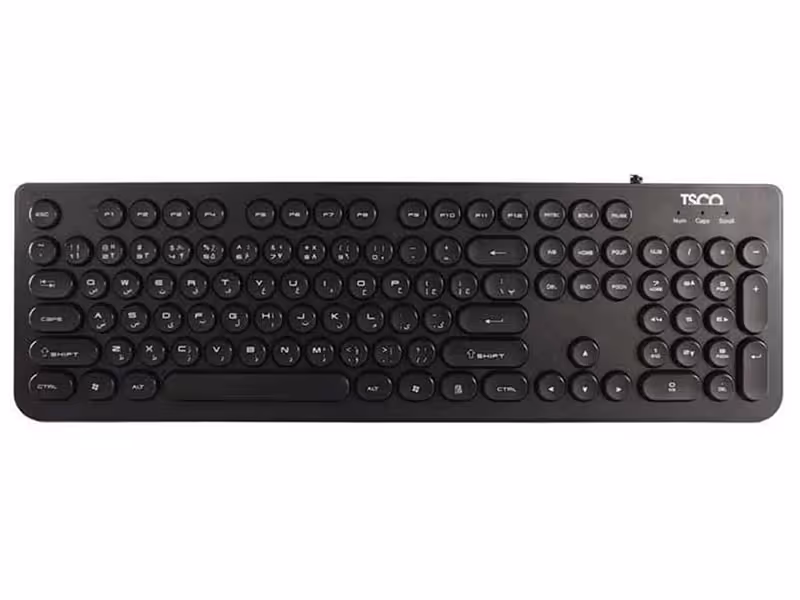 کیبورد حروف فارسی تسکو TSCO TK 8013 Keyboard