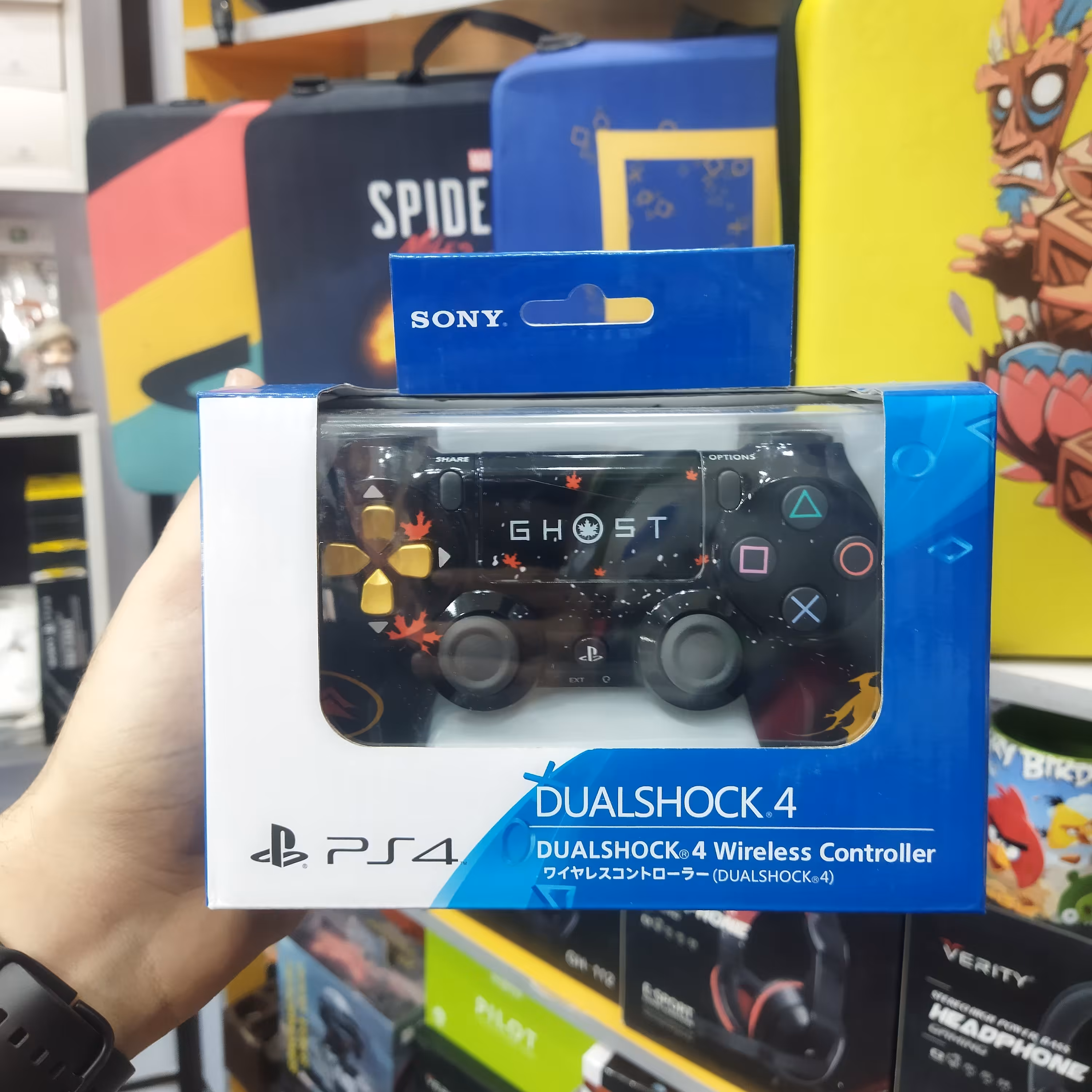 دسته پلی استیشن4 بُرداصلی طرحGHOST