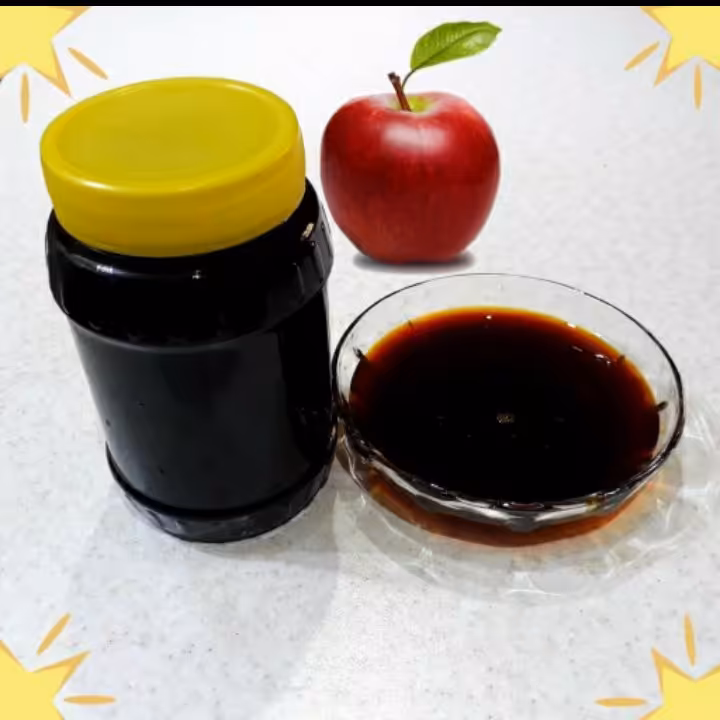 شیره سیب خانگی یک کیلویی