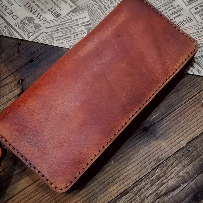کیف کتی چرم شتر دستدوز 