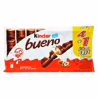 شکلات بیسکوییت با مغز کرم فندقی 5 جفت کیندر بوینو - kinder