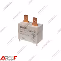 رله امرن مدل G4A-1A-E دارای ولتاژ 12VDC و 4 پین 20 آمپر و 1 کنتاکت - فروشگاه عارف الکترونیک