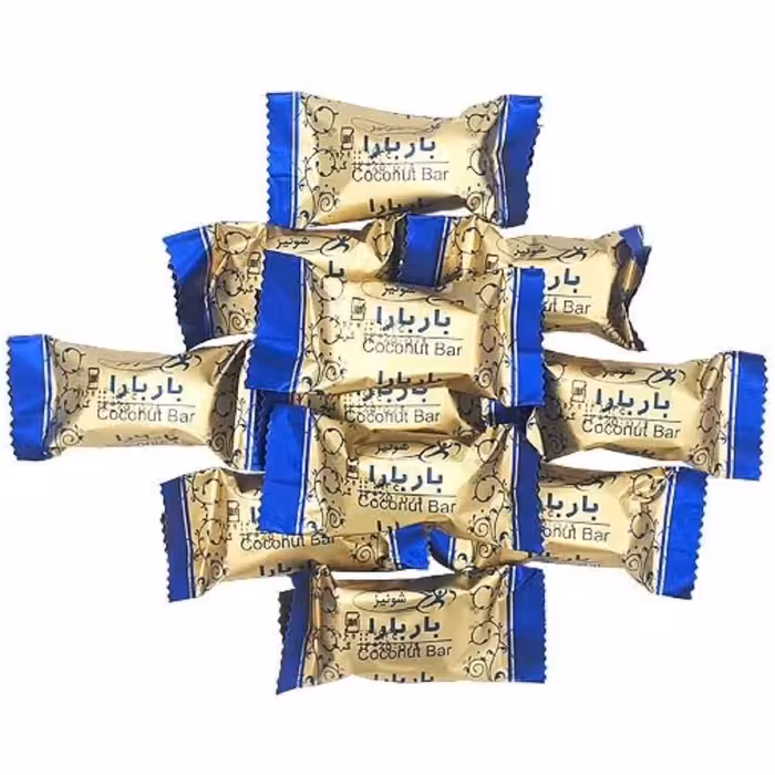 شکلات کاکائویی با مغزی نارگیل باربارا شونیز-250گرم مناسب میان وعده