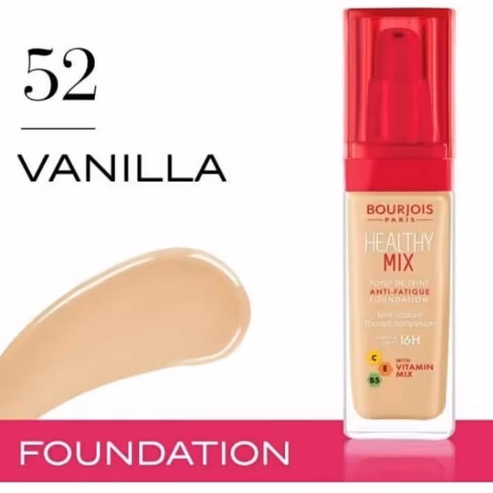 کرم پودر گیاهی هلثی میکس بورژوآ
Bourjois Healthy Mix کرمپودر هیلتی میکس اورجینال کرم پودر ضدآب گریم  کرم گریم عروس میکاپ