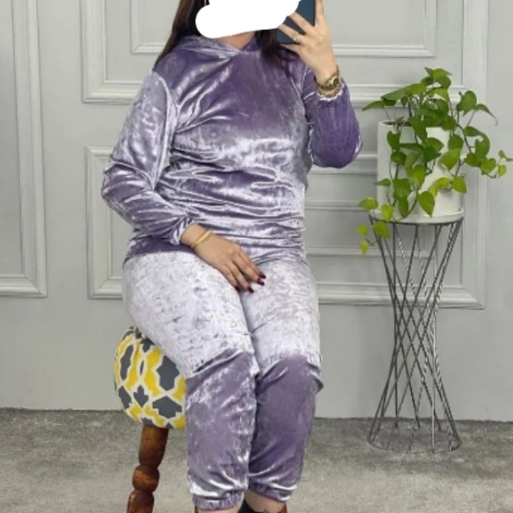 هودی وشلوار مخمل