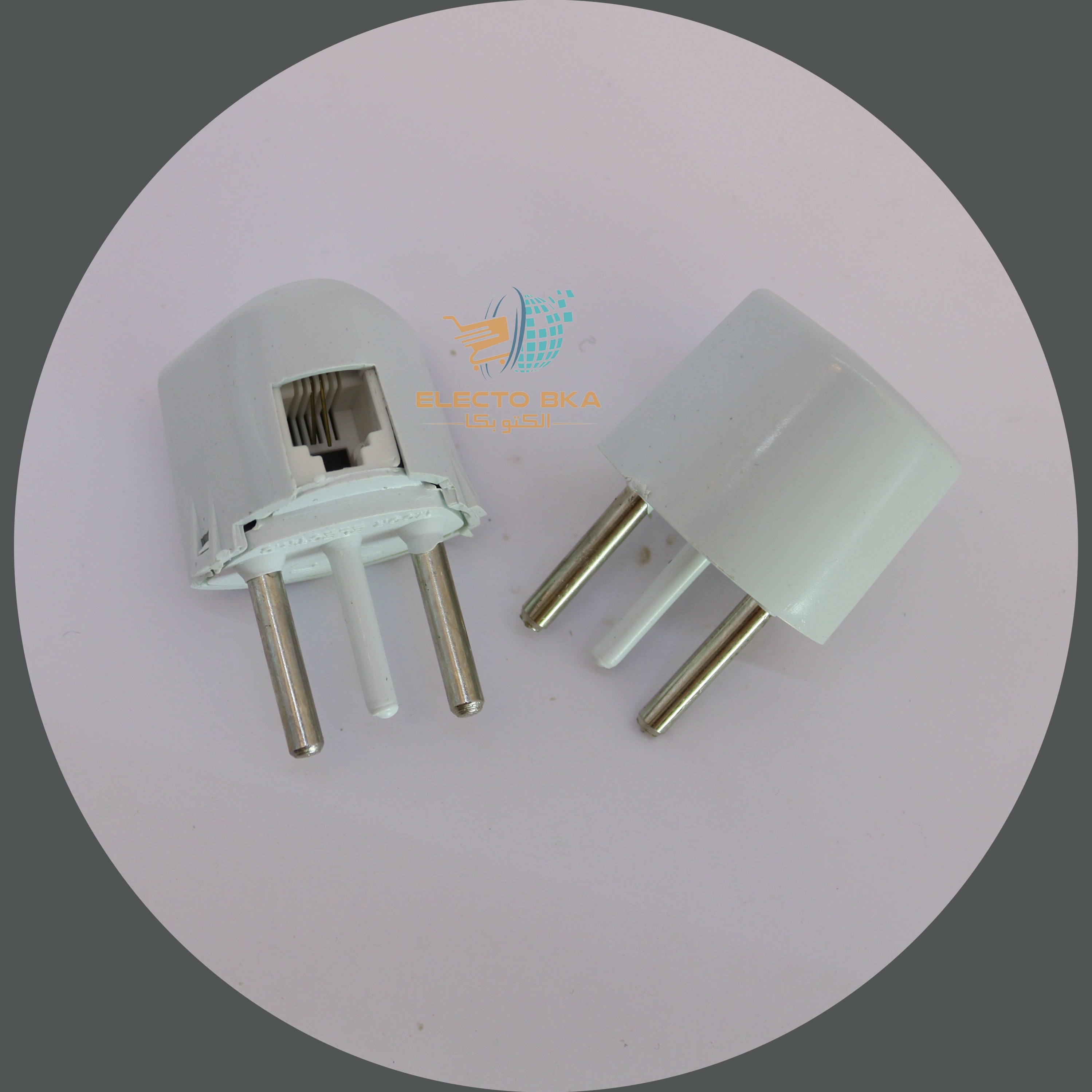 سه شاخه تلفن سوکت دار  - فروش عمده لوازم جانبی تلفن الکتوبکا  341.1