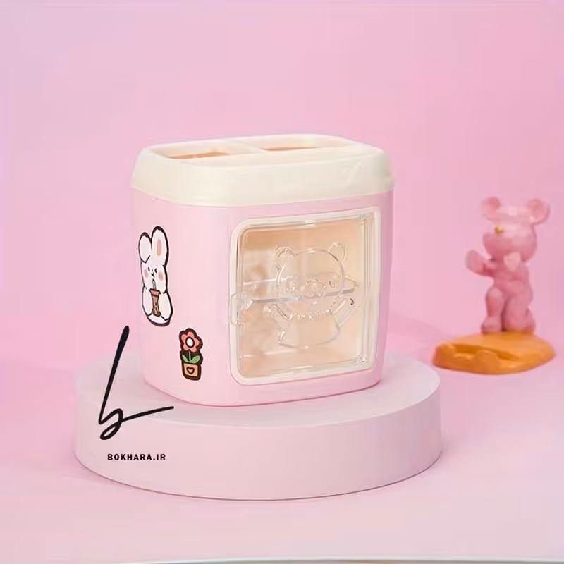 جاقلمی و ارگانایزر کمدی طرح خرس