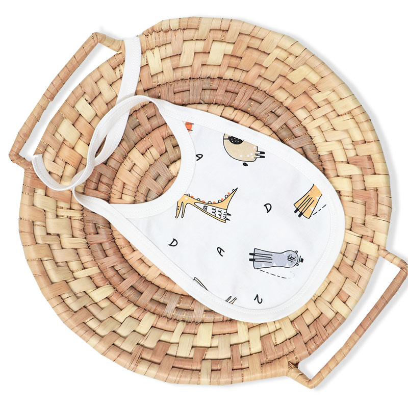 پیش بند نوزاد طرح حیوانات بیبی فورلایف Baby4life