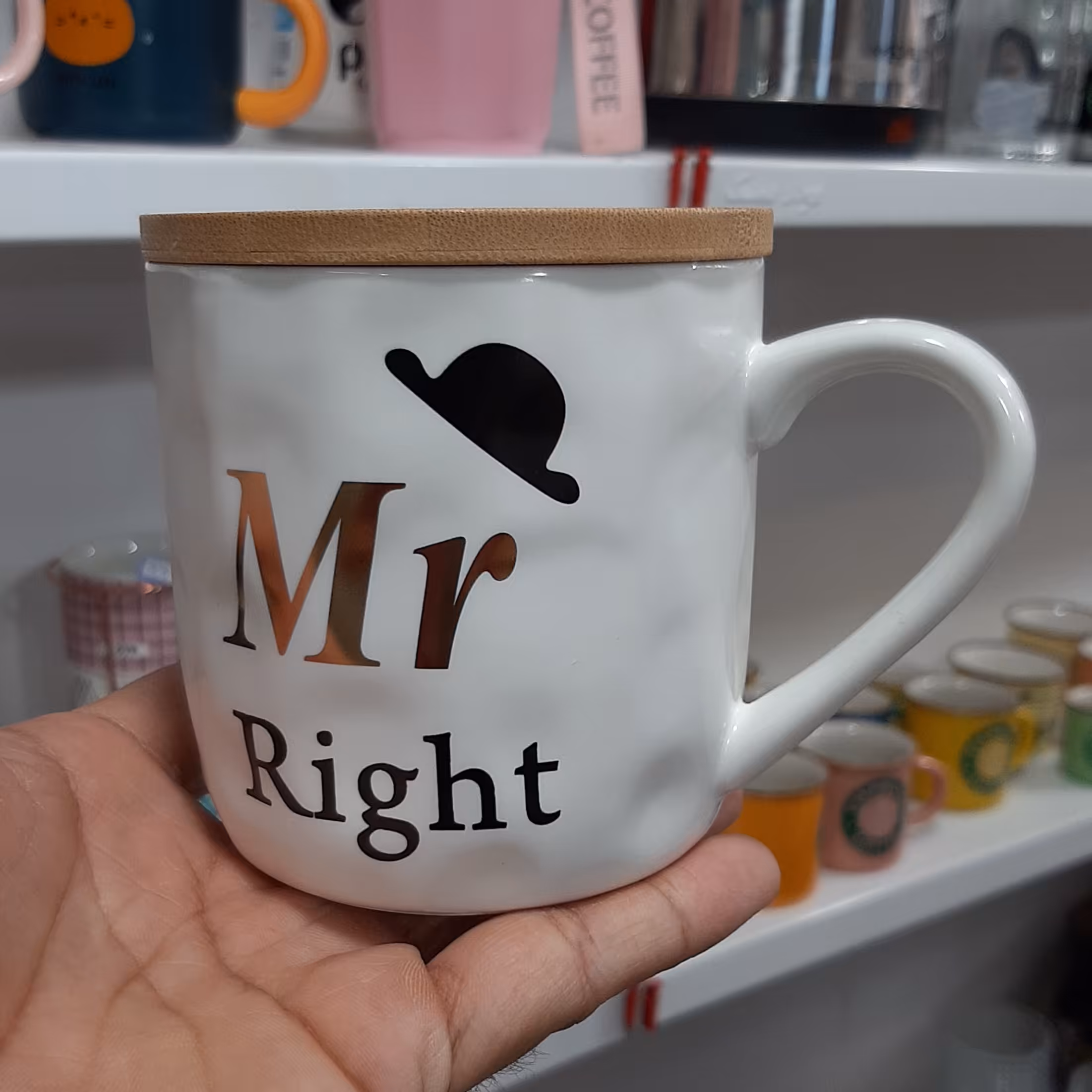 ماگ در  چوبی