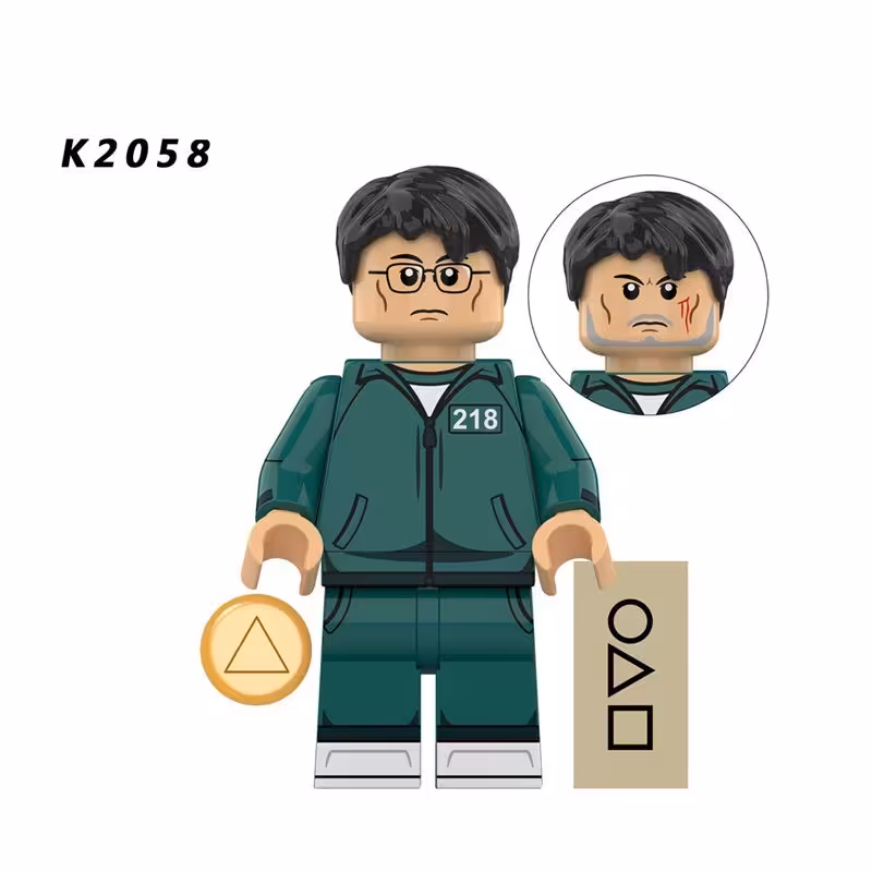 لگو بازیکن 218 اسکوئیدگیم دو چهره