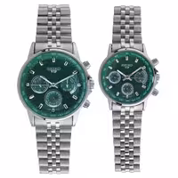 ست ساعت مچی عقربه ای زنانه و مردانه- سیکو -  VIP Tachymeter- مدل WS-39