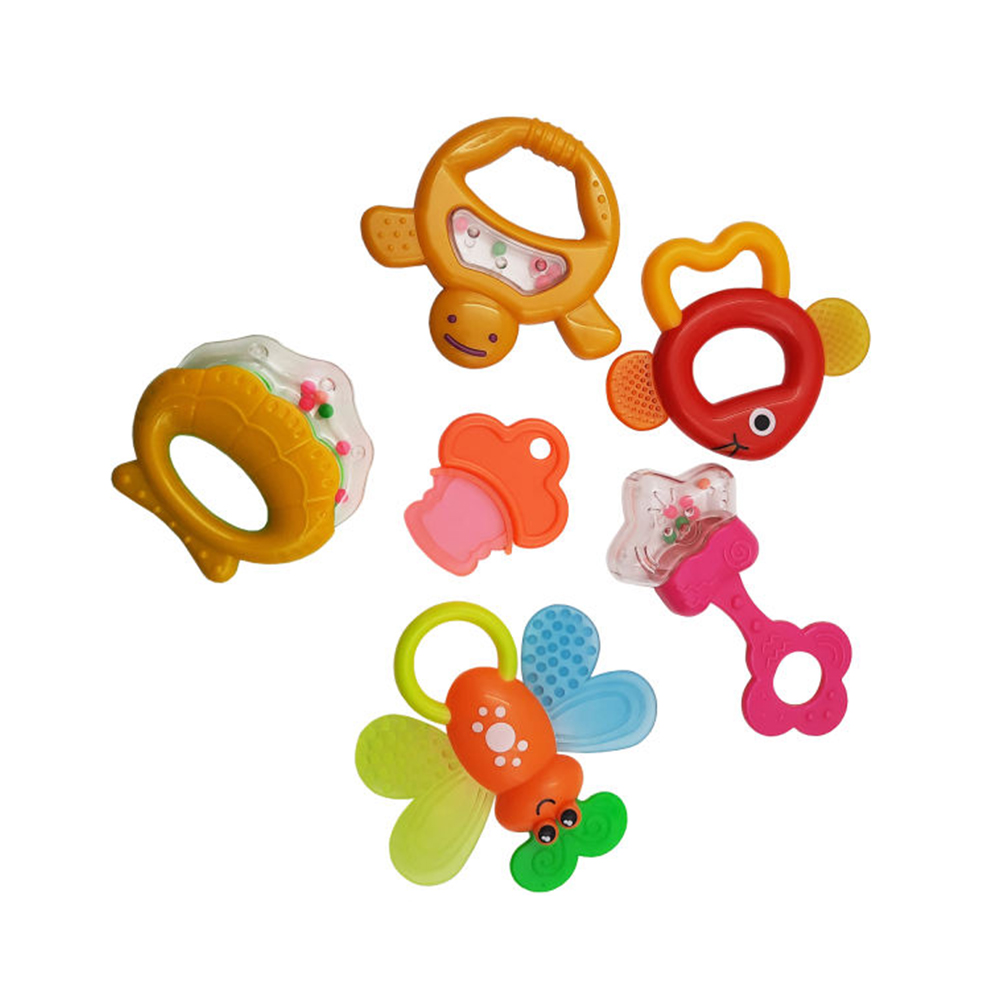جغجغه هولا hola مدل baby toys شش عددی