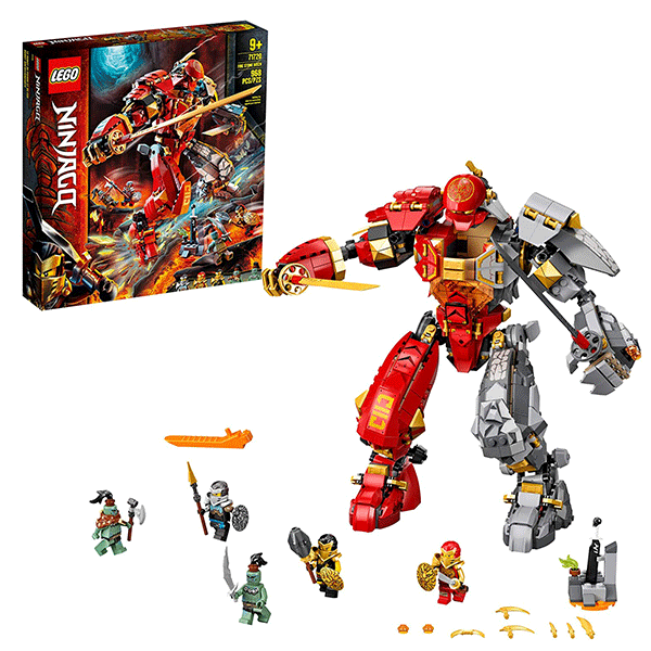 لگو سری NINJAGO Fire Stone Mech کد 71720